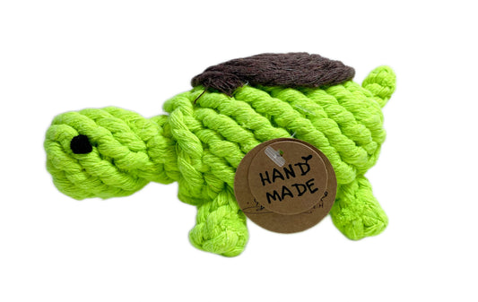 Turtle rope toy