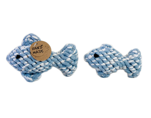 Fish rope toy