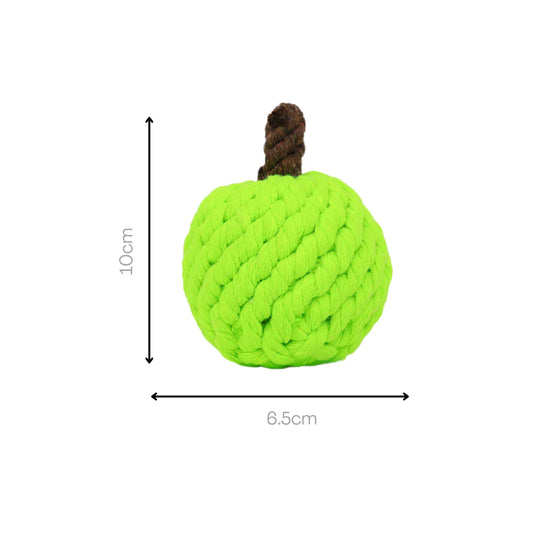 Green Apple Rope Toy
